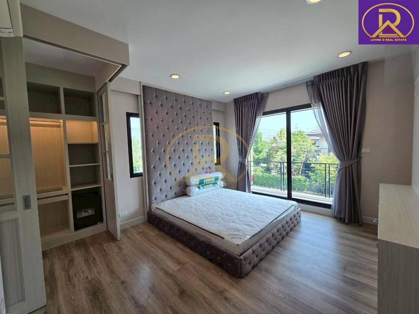 ขายบ้านเดี่ยว บ้านหลังใหญ่ แปลงหัวมุม หน้าสวน แต่งสวยพร้อมอยู่ โครงการ เพฟ(Pave) บ้านโพธิ์-ฉะเชิงเทรา ต.คลองประเวศ อ.บ้า 7