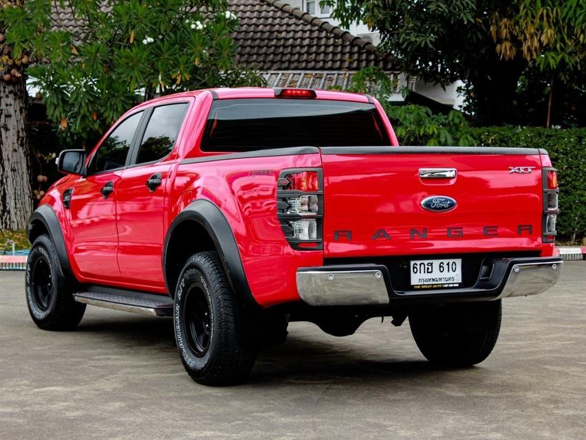 FORD RANGER 2.2 XLT HI-RIDER DOUBLE CAB 6 Speed ปี 2018 เกียร์ AUTO ดีเซล สีแดง รถบ้านพร้อมใช้งาน ไมล์เพียง 245,190 km. 8