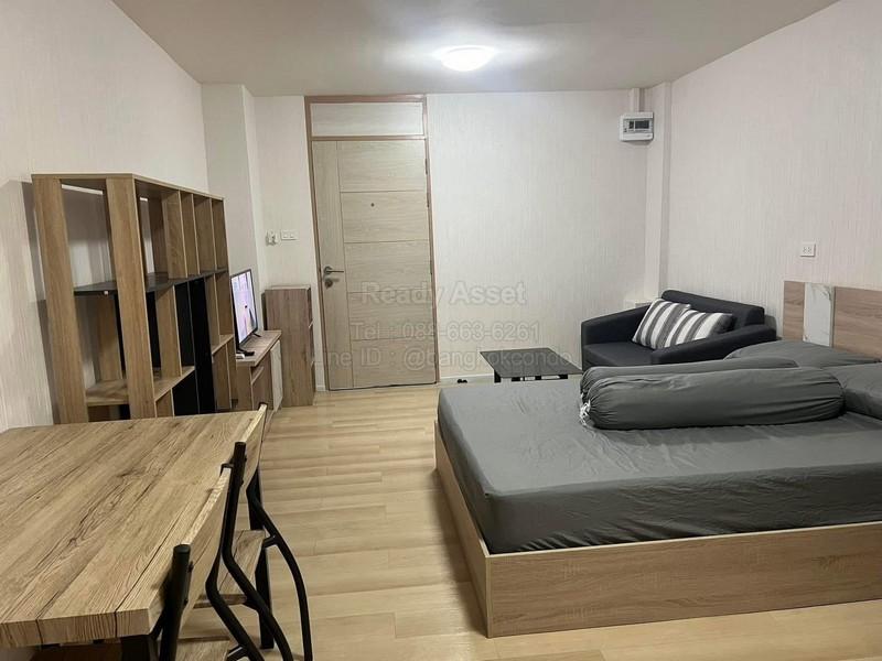 CR6901-0015 ให้เช่าคอนโด บางแค ซิตี้ ห้อง 24.5 ตรม 1 ห้องนอน ชั้น 8 ใกล้ MRT หลักสอง 5