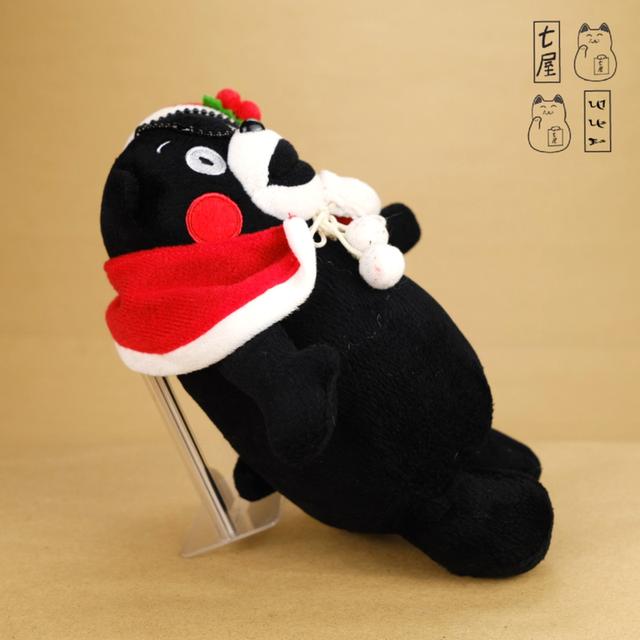 พวงกุญแจ ตุ๊กตา หมีดำ คุมะมง・CHO・ชุดซานตาคลอส・Yuru-Chara・2011 =͟͟͞🐻 Kumamon Keychain・Standard 23 cm 🎄 Christmas & 🎅 Santa Costume ❄️✨