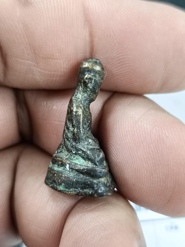 รูปหล่อโบราณหลวงพ่อทบ พิมพ์หัวไม้ขีด 4