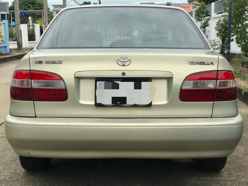 COROLLA รุ่น1.6 เกียร์ธรรมดา ทรงสวย ใช้งานดีปกติ ดูแลรักษาดี เจ้าของขายเอง