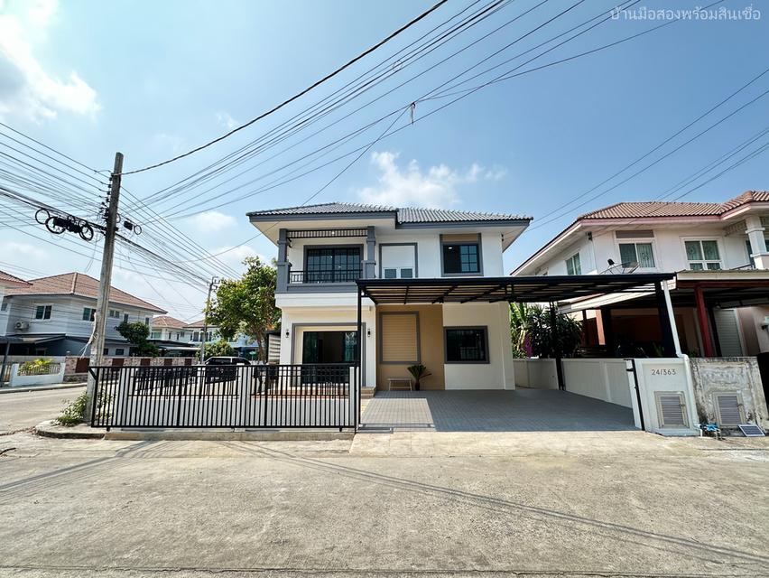 หมู่บ้านนนทวีวิลล์ 5 มิตรไมตรี-คู้ซ้าย บ้านเดี่ยวหลังมุม ราคาพิเศษ โซนหนองจอก 1