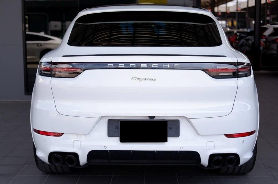 Porsche Cayenne Coupe E-Hybrid 3.0 V6 Turbo 2020 สีขาว รูปที่ 7