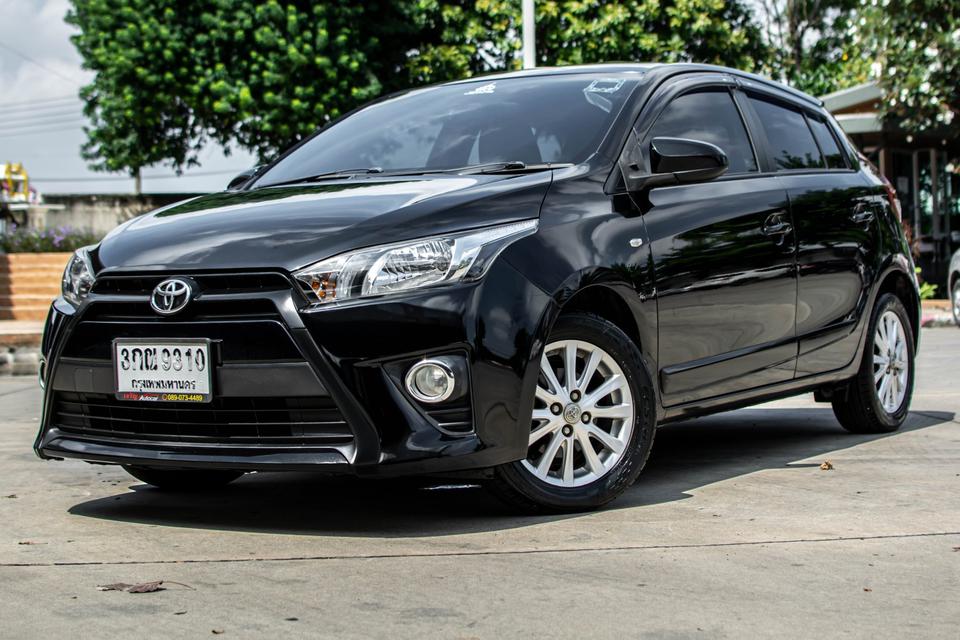 ปี 2014 Toyota Yaris 1.2E AT สีดำ 1