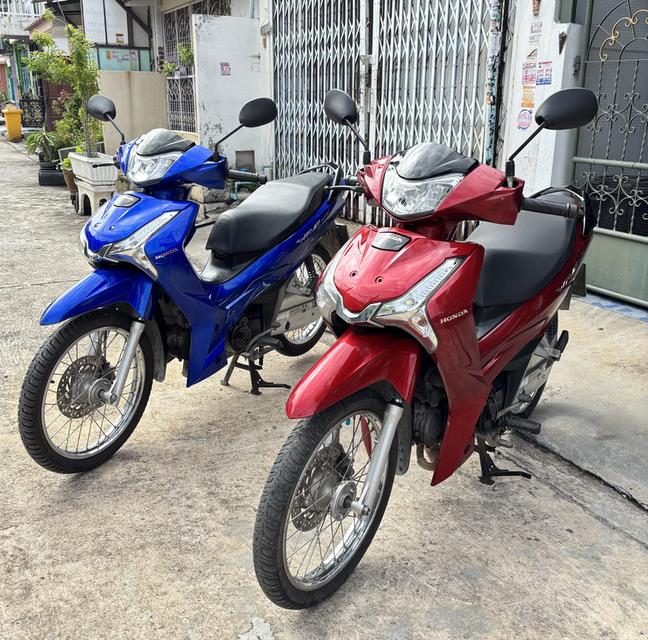 แฝดคนละสี ‼️ Wave125i Led สตาร์ทมือ ปี 2023 เดิมๆพร้อมใช้งาน ทั้งคู่