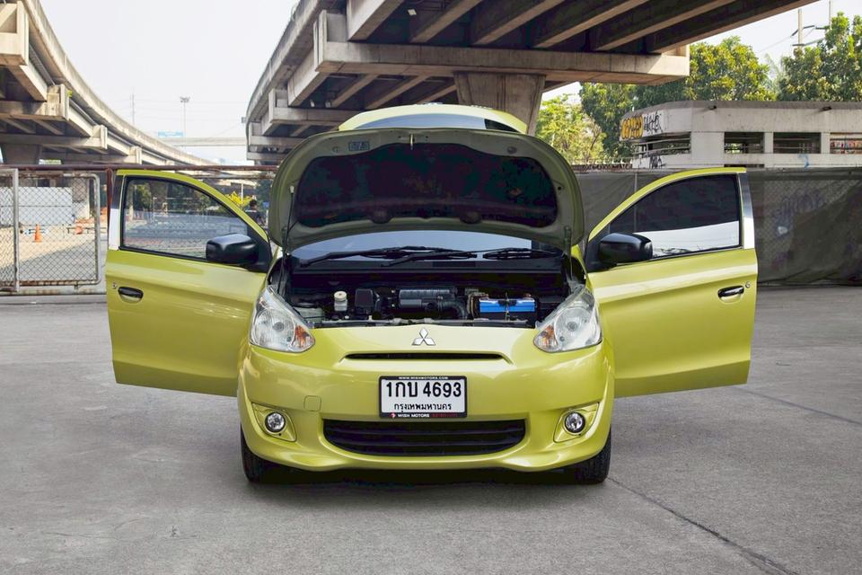 🔥รถสวย ขับดี ขายถูกมาก Mitsubishi Mirage 1.2 GL MT ปี 2013 รูปที่ 11