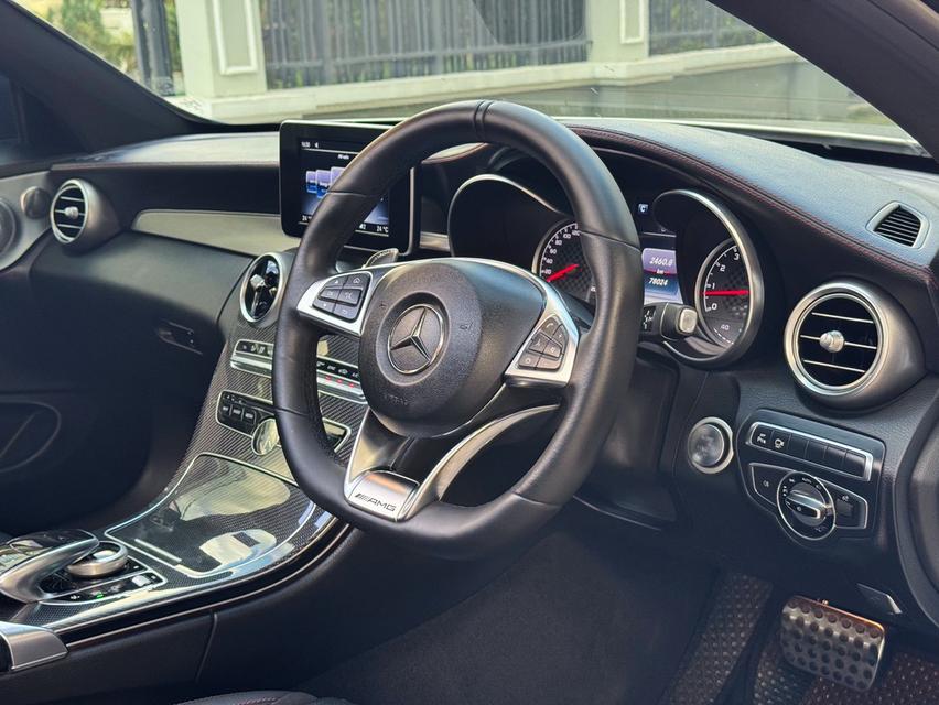 รหัสรถ AVA1919 ⭐ Benz C43 AMG 4MATIC Coupe ปี 2017 ตัวแรง 367 ม้า รูปที่ 11
