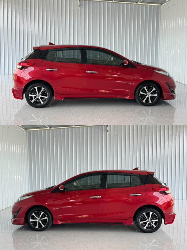 รถบ้าน สีแดงตัวท๊อป Toyota Yaris 1.2G เครดิตดีฟรีดาวน์ได้ รูปที่ 6