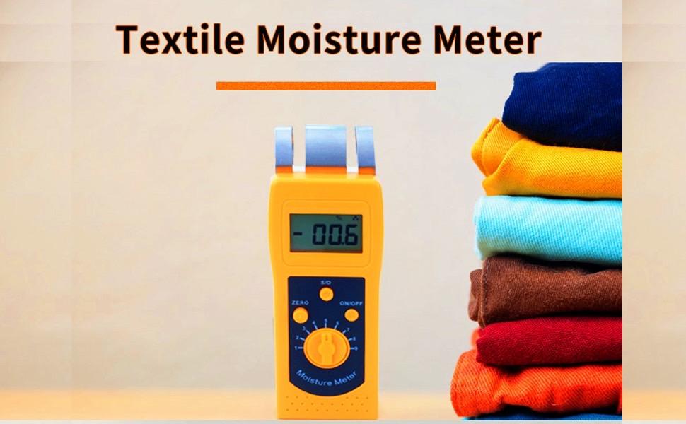 เครื่องวัดความชื้นผ้า หนัง และสิ่งทอ Textile Moisture Tester รุ่น DM200T ฟรีถ่าน คู่มือไทย พร้อมส่งทั่วไทย 7