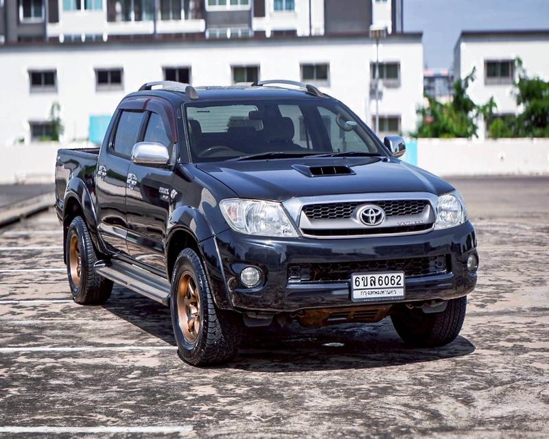 รหัสรถ QT6062 TOYOTA HILUX VIGO 2.5 E VN Turbo PRERUNNER DOUBLE CAB เกียร์ ธรรมดา สีดำ ปี2010