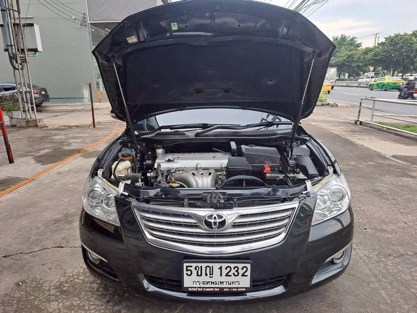 TOYOTA CAMRY 2.4 V รุ่นท็อปปี2008 สีดำ 10