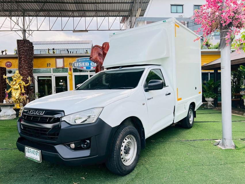🚚 ISUZU D-MAX SPARK 1.9 B MT 2021 + ตู้ทึบสูง 1.80 ม. 🚚