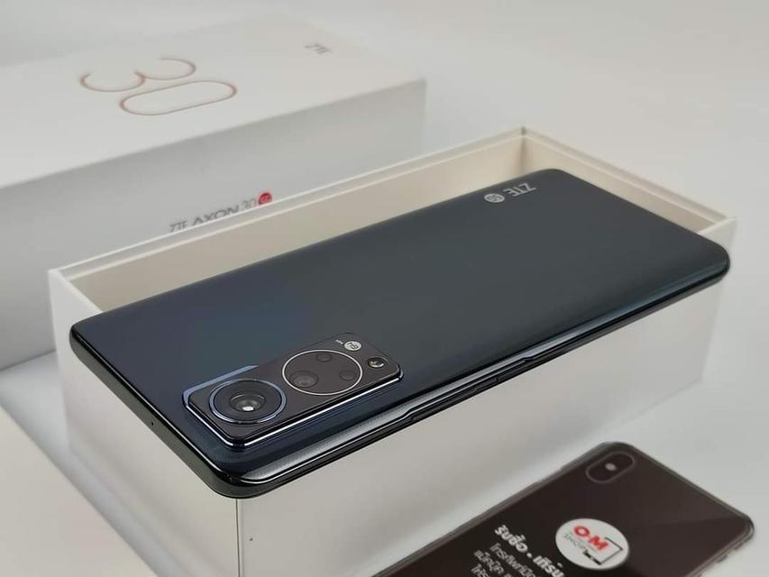ขาย/แลก ZTE Axon 30 5G 12/256 สีดำ Global Version สภาพสวย Snapdragon870 แท้ ครบยกกล่อง เพียง 12,900 บาท  4