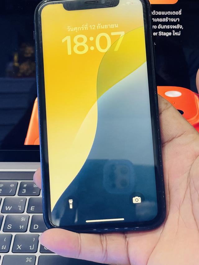 iPhone XR 64GB มือสอง สีดำ เครื่องศูนย์ไทย สภาพดีมีรอยนิดหน่อย