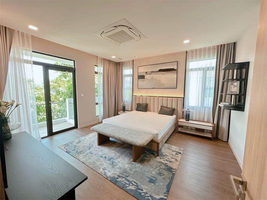 ให้เช่าบ้านเดี่ยวหรู มัณฑนา บางนา กม.15 4 ห้องนอน 5 ห้องน้ำ พื้นที่ใช้สอย 240 ตร.ม. ใกล้ Central Village ราคา 130000 บาท 7