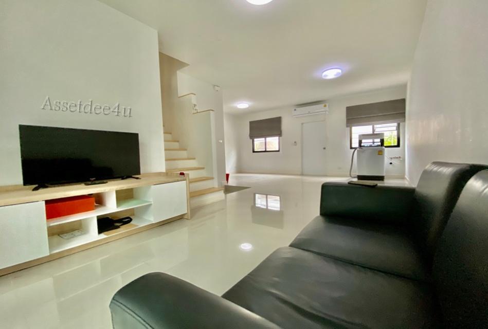 AT446 ให้เช่าทาวน์โฮม 2 ชั้น เฟอร์นิเจอร์บางส่วน พลีโน่ บางใหญ่ ซอยคลองถนน 4