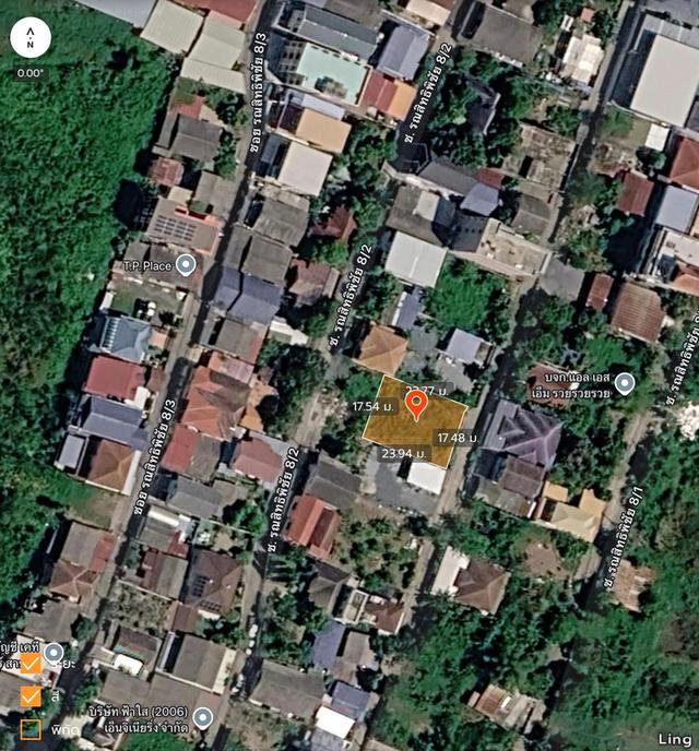 ขายถูกที่ดินนนทบุรี 104 ตารางวา ติดถนนสาธารณะ ถมแล้ว 2 ชอย นนทบุรี 42 เมืองนนทบุรี 5