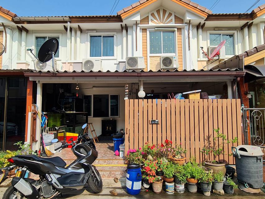 ขายบ้านทาวน์เฮ้าส์  หมู่บ้านพฤกษาวิลล์ 14 มีนบุรี(คู้ซ้าย) ประชาร่วมใจ 1
