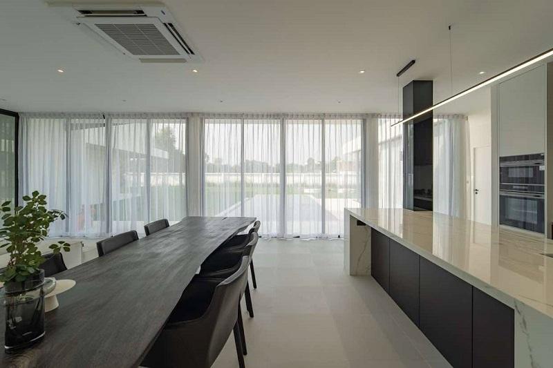 ขายบ้านเดี่ยวสร้างใหม่สไตล์โมเดิร์น pool villa ขนาด 378 ตรว วิวดอยสุเทพ หางดง เชียงใหม่. 8