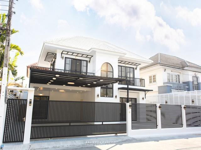 ขายบ้านเดี่ยว 52 ตรว หมู่บ้านรัชดา 3 ลาดพร้าว 80 รีโนเวทใหม่ สไตล์ Modern Luxury เรียบหรู ดูแพง 1