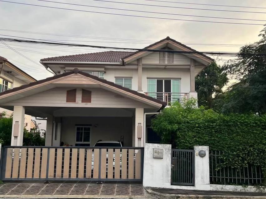 บ้านเดี่ยว 2 ชั้น โครงการ สราญสิริ ราชพฤกษ์-เเจ้งวัฒนะ  คุณภาพจากแสนสิริ อิฐแดงทั้งหลัง 1