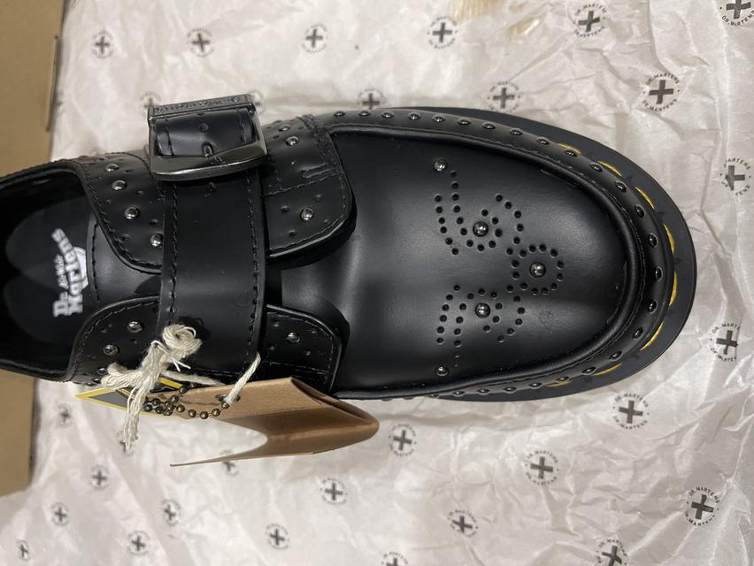 Dr.martens รุ่น Ramsey รองเท้าหนังแพลตฟอร์มส้นตึกทรง Monk Strap 5
