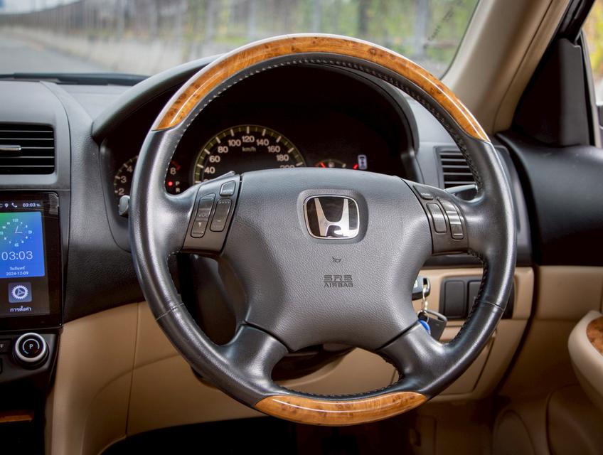 Honda ACCORD 3.0 V6 VTEC ปี2003 รถบ้านแท้ ภายในลายไม้ ไม่เคยชน พร้อมใช้งาน 6