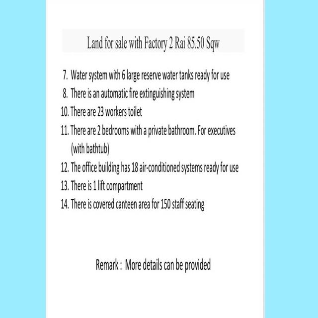 ขายโรงงานการ์เม้นท์ โพธิ์แจ้ บางน้ำจืด สมุทรสาคร 11