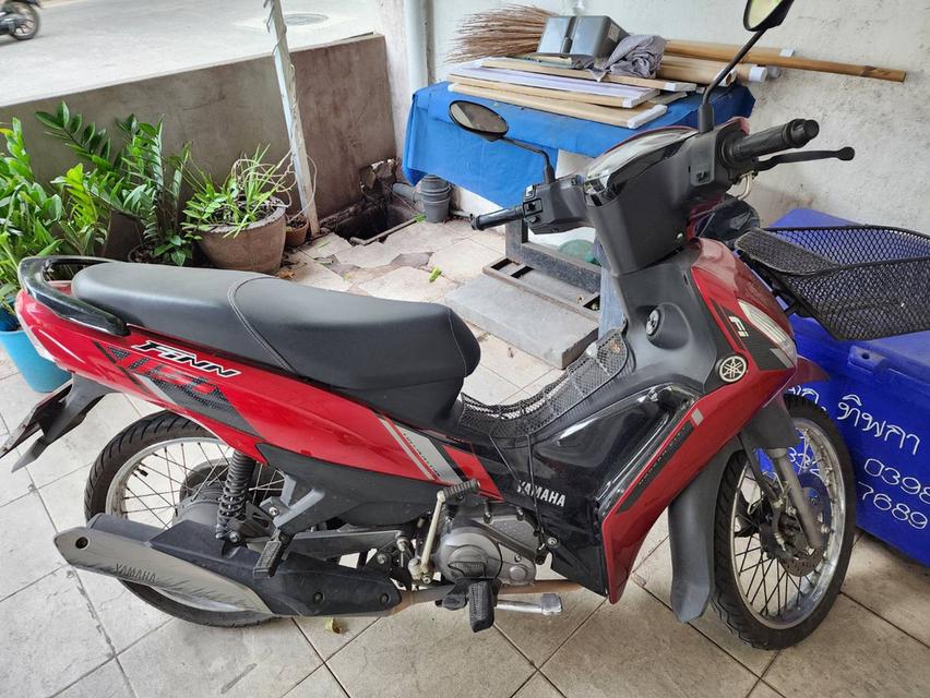 Yamaha Finn 115 cc ทะเบียน ม.น. 65 รถสีแดง 4