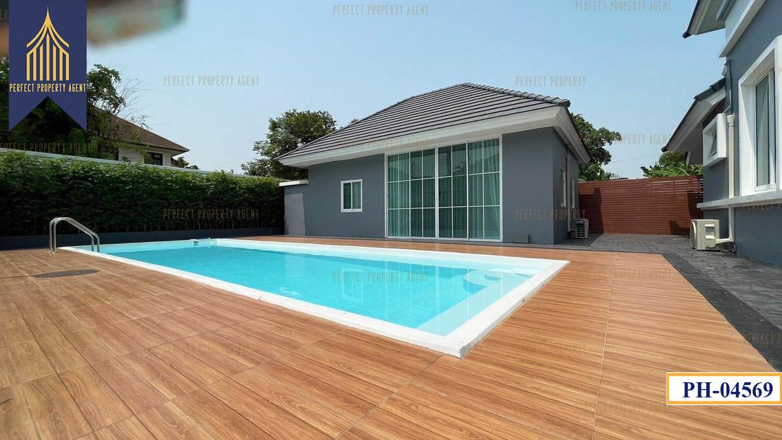 ขายและให้เช่า บ้านสวนเนรมิต (ออเงิน-รามอินทรา) 1 ไร่ เฟอร์นิเจอร์พร้อมเข้าอยู่ สระว่ายน้ำส่วนตัว สายไหม 3