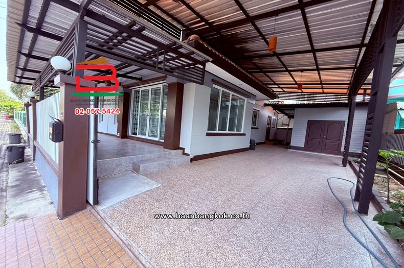 บ้านเดี่ยว เนื้อที่ 53 ตร.ว. หมู่บ้านชัยพฤกษ์ (ซอยวัดลาดปลาดุก) ถนนกาญจนาภิเษก ตำบลบางรักพัฒนา อำเภอบางบัวทอง นนทบุรี 2