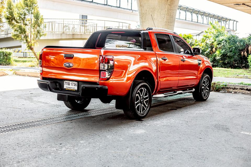 Ford Ranger 3.2 Wildtrak 4X4 Hi-Lander Double Cab เกียร์ AT ปี 2013 สีส้ม 7