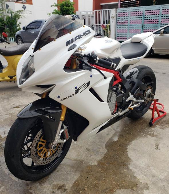 ขาย MV Agusta F3 สีขาว 5