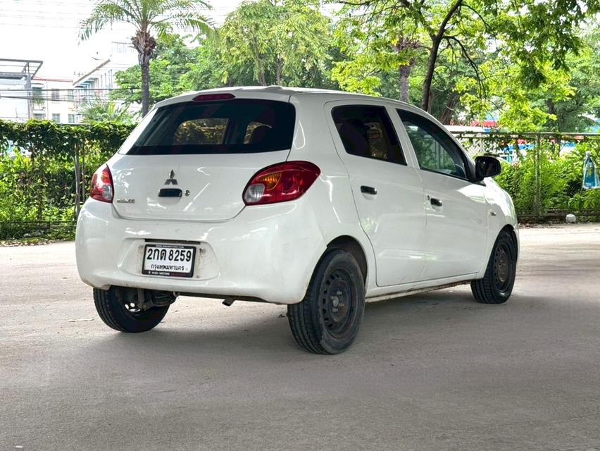 ขายรถ Mitsubishi Mirage 1.2GL ปี 2013 สีขาว เกียร์ธรรมดา