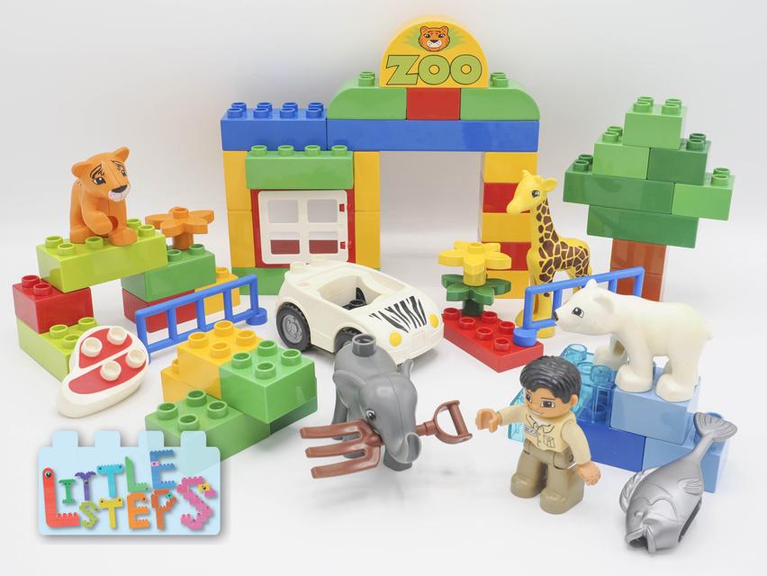 Lego Duplo มือสอง ชุด 6136 "My First Zoo" (ชิ้นส่วนครบ)