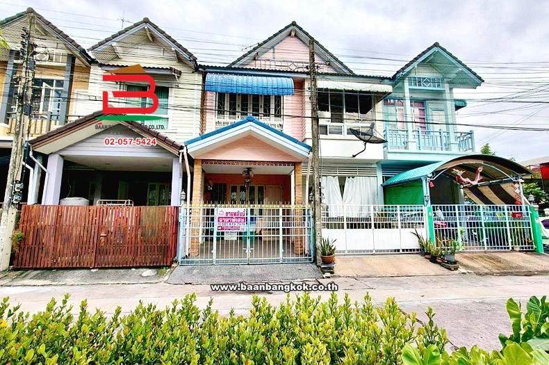 ทาวน์โฮม เนื้อที่ 16.9 ตร.ว. Silk Village Saimai 54 : ซิลค์ วิลเลจ สายไหม 54 ใกล้ปตท.สายไหม 56 ถนนพหลโยธิน แขวงสายไหม เขตสายไหม 1