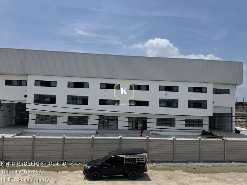ให้เช่าโกดัง บางปลา บางพลี - ตำหรุ สมุทรปราการ  2740 ตรม (สร้างใหม่) 1