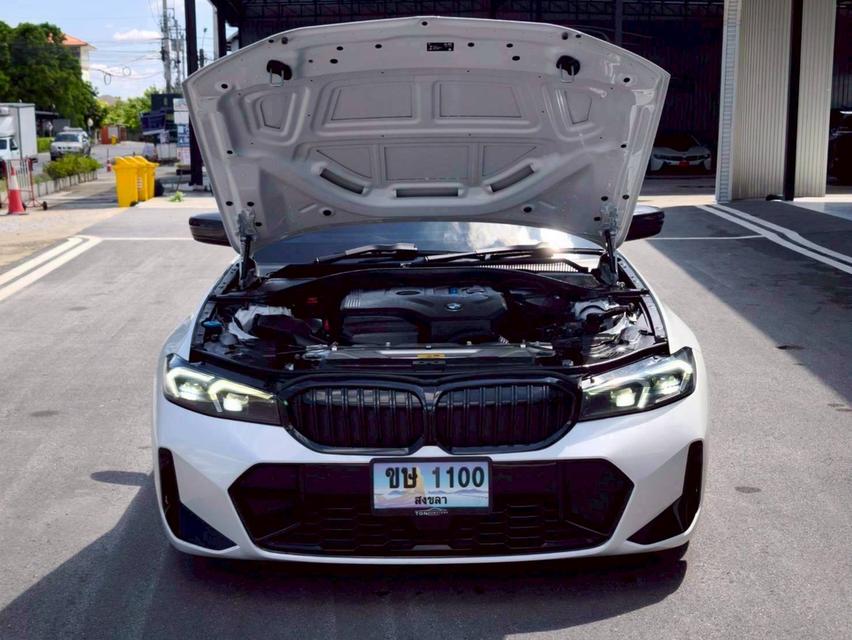 รหัสรถ KPV1100 2023 BMW 330e M SPORT LCI สีขาว 4