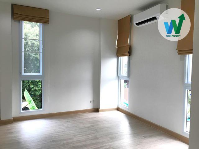 บ้านให้เช่าหลังมุม ใหม่เอี่ยม เพิ่งสร้างเสร็จ 32 ตร.ว. 3 ห้องนอน 3 ห้องน้ำ 4 แอร์ ใกล้โรงเรียนนานาชาติฮาร์โรว์, ดอนเมือง 8