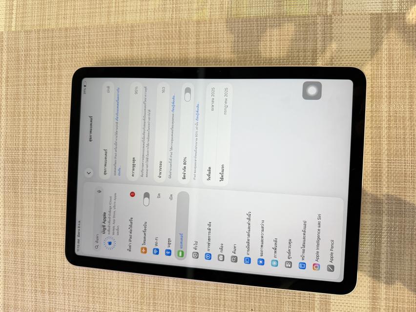 iPad Air 7Wi-Fi 256 สภาพดี  ผ่อนได้ รับเทิร์น รูปที่ 7