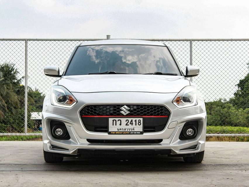 SUZUKI SWIFT 1.2L GLX CVT ปี 2019  โฉม ปี18-ปัจจุบัน เครื่องเบนชิน สีเทา เกียร์ AUTO ไมล์เพียง 107,863 km. 2