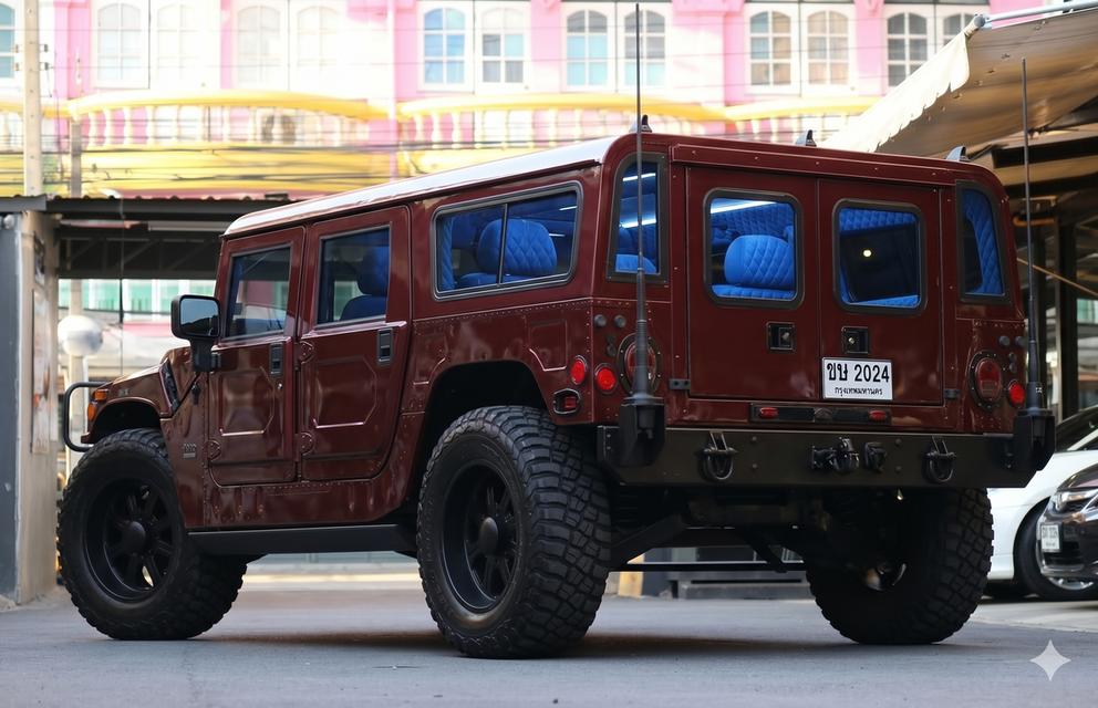 Hummer H1 รถสภาพดี ตกแต่งรอบคันทั้งภายในและภายนอก