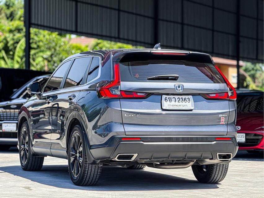 ปี 2023 HONDA CRV, 2.0 eHEV ES โฉม ปี23-ปัจจุบัน สีเทา เบนซิน/ไฮบริด หลังคาพานอรามิคซันรูฟ