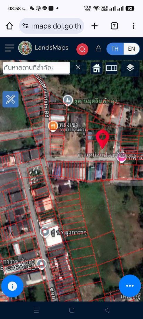 ขายที่ดินเปล่า ทำเลดี หน้าภูเขาอกทะลุ ห่างจากสถานีรถไฟ 500 เมตร จังหวัดพัทลุง 2