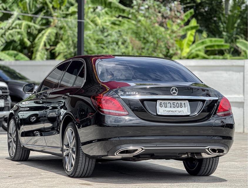 รหัสรถ WRT5081 2019 BENZ C-CLASS, C300e AVANTGARDEW205 จดทะเบียนปี 2020 สีดำ เบนซิน/ไฟฟ้า