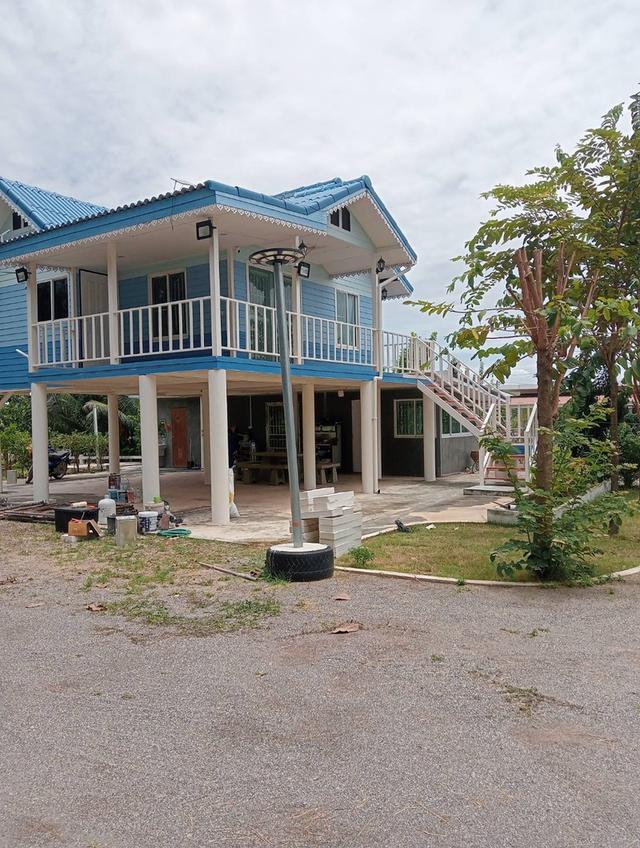 บ้านพร้อมที่ดิน1ไร่อยู่โพธารามสนใจติดต่อมล081-5273490 2
