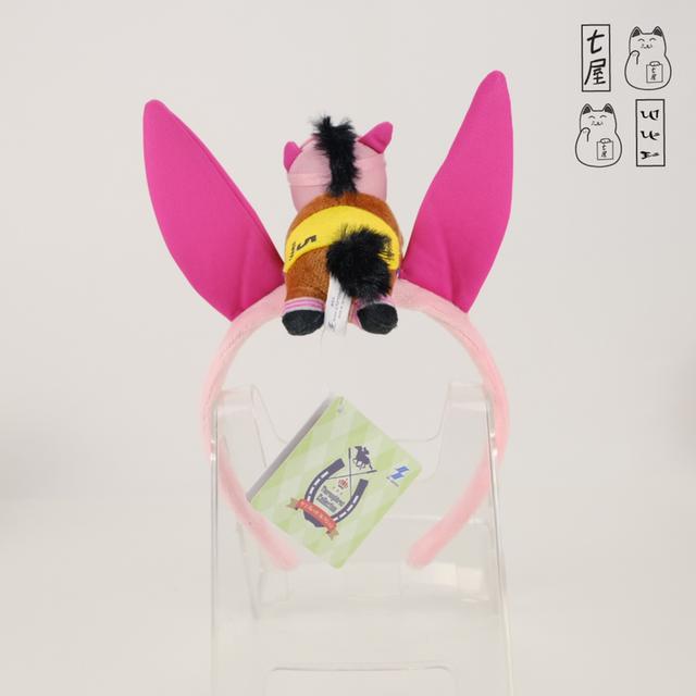 ที่คาดผม ตุ๊กตา ต้าวอ้วน。ม้าแข่ง・ฮารุอุราล่า =͟͟͞🏇💨 Haru Urara No.5 Standard 22 cm ✅ SK Japan・Thoroughbred Collection・Mascot Headband Vol. 3 ❄️✨ รูปที่ 6