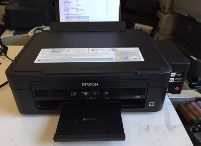 Epson L210 Print Copy Scan 4