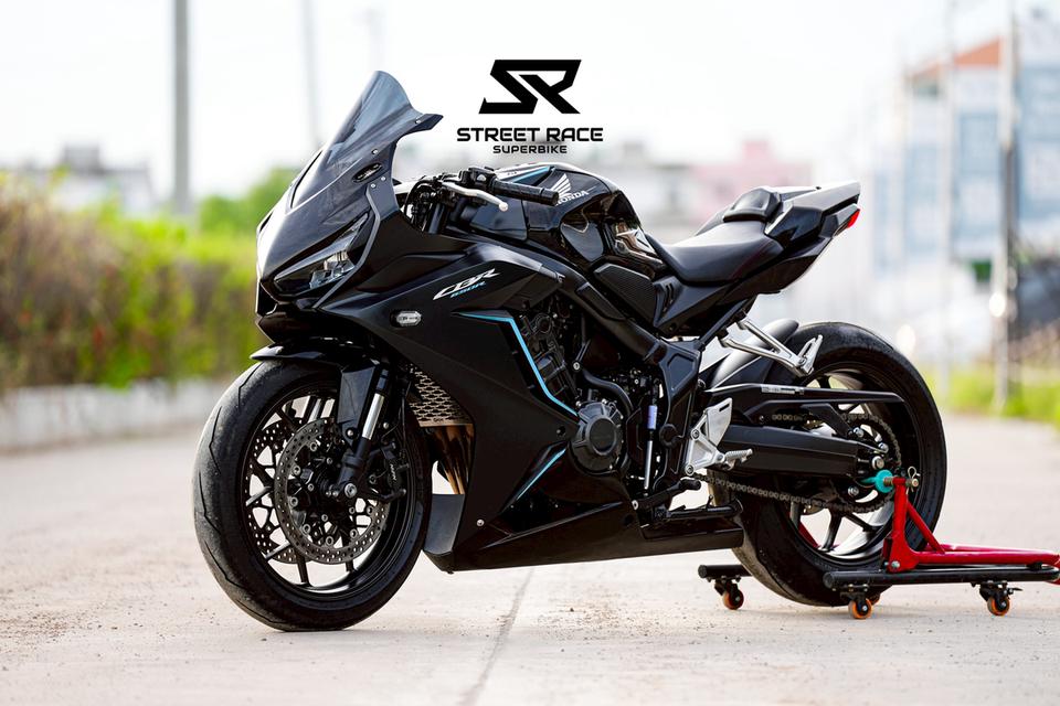 2023 Honda 📢 honda cbr650f ดำ-ฟ้า | ปี 2023 หล่อ สปอร์ตเต็มขั้น สภาพกริ๊บ พร้อมซิ่ง! 🏍️ 12